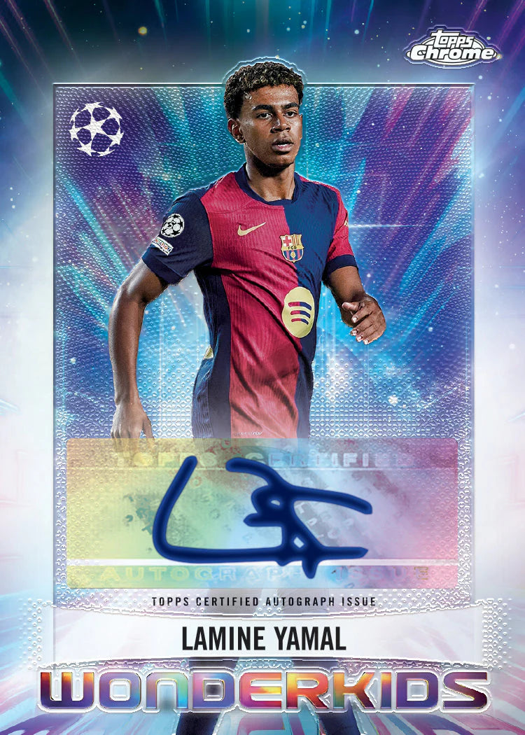Topps Chrome UEFA Club Competitions 2024/25 - Value Box