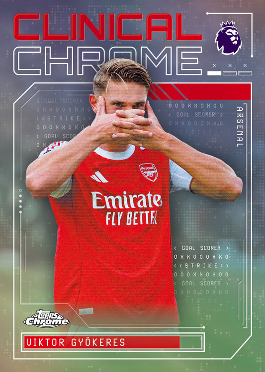 2026 Topps Chrome Premier League - Tin