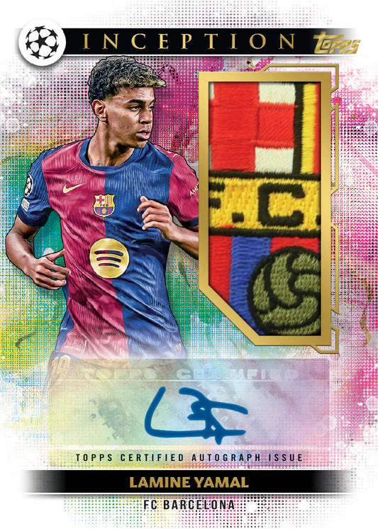 Topps Inception 2024-25 UEFA Club Competitions Hobby Box