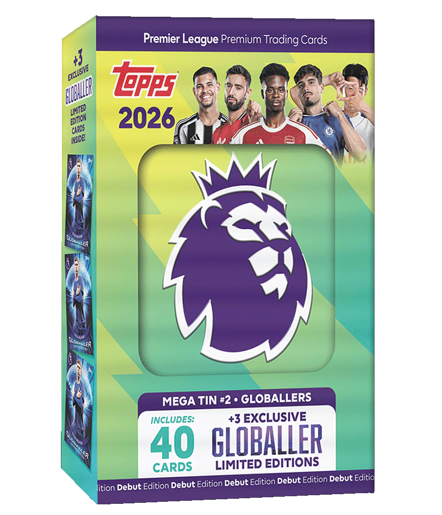 Topps Premier League 2026 - Debut Edition - Mega Tin