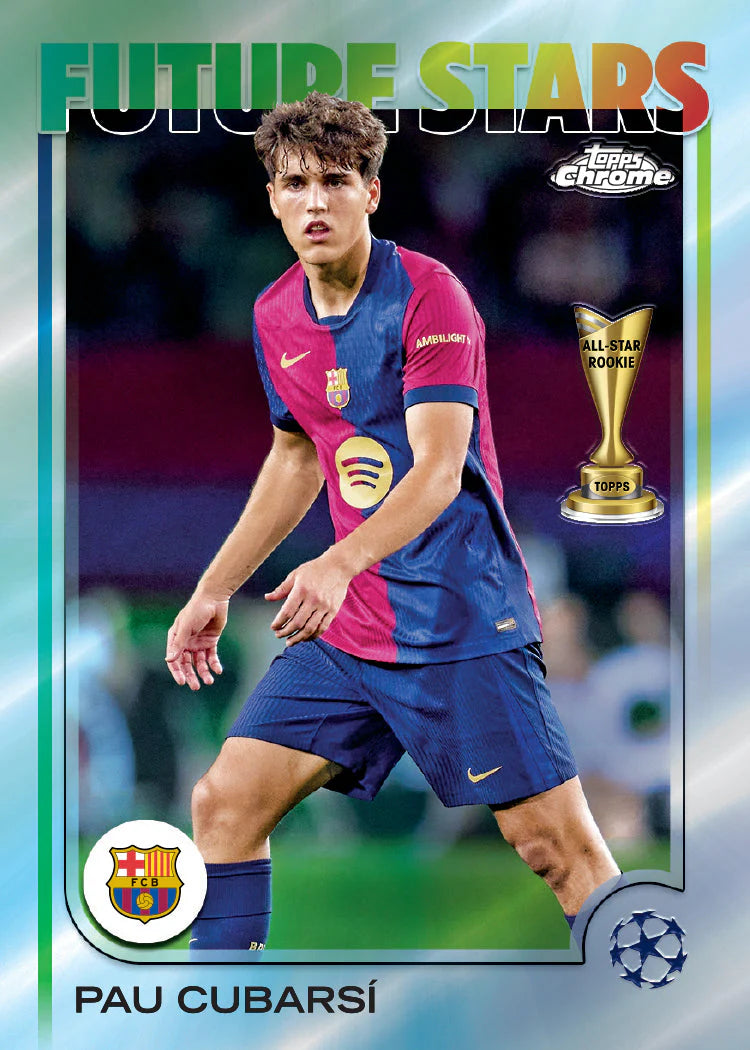 Topps Chrome UEFA Club Competitions 2024/25 - Value Box