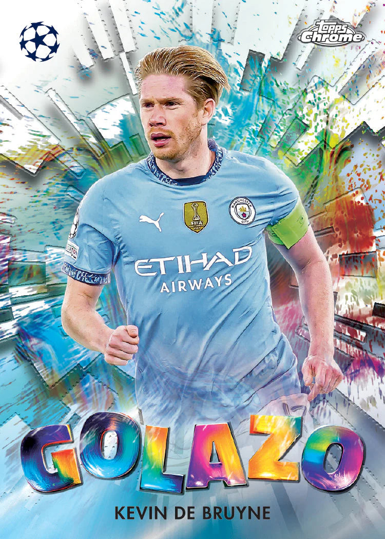 Topps Chrome UEFA Club Competitions 2024/25 - Value Box