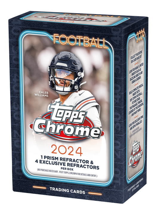 2024 Topps Chrome NFL Football Value Box