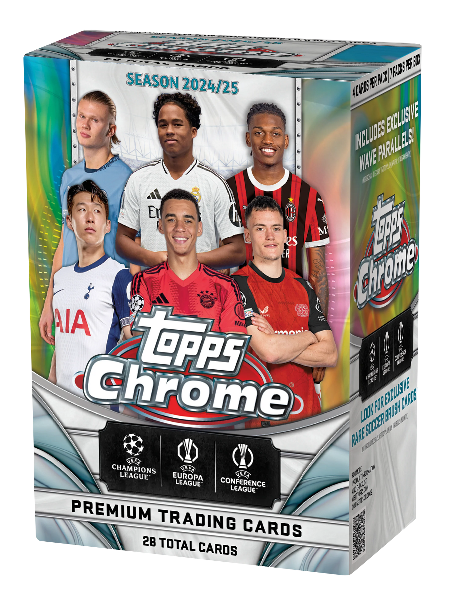 Topps Chrome UEFA Club Competitions 2024/25 - Value Box