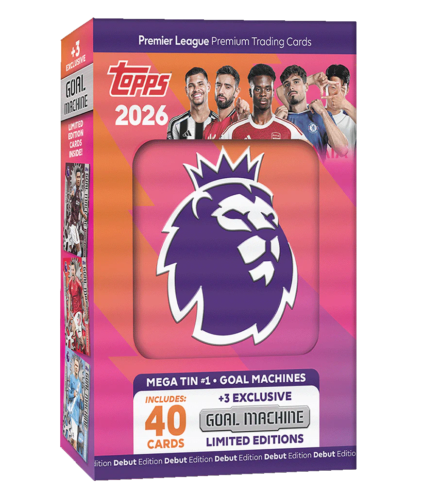 Topps Premier League 2026 - Debut Edition - Mega Tin