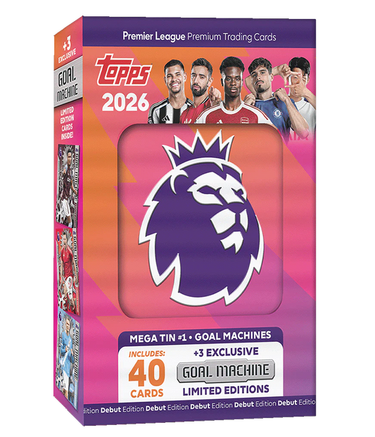 Topps Premier League 2026 - Debut Edition - Mega Tin