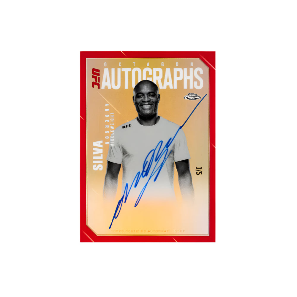 Topps Chrome UFC 2025 - Mega Box