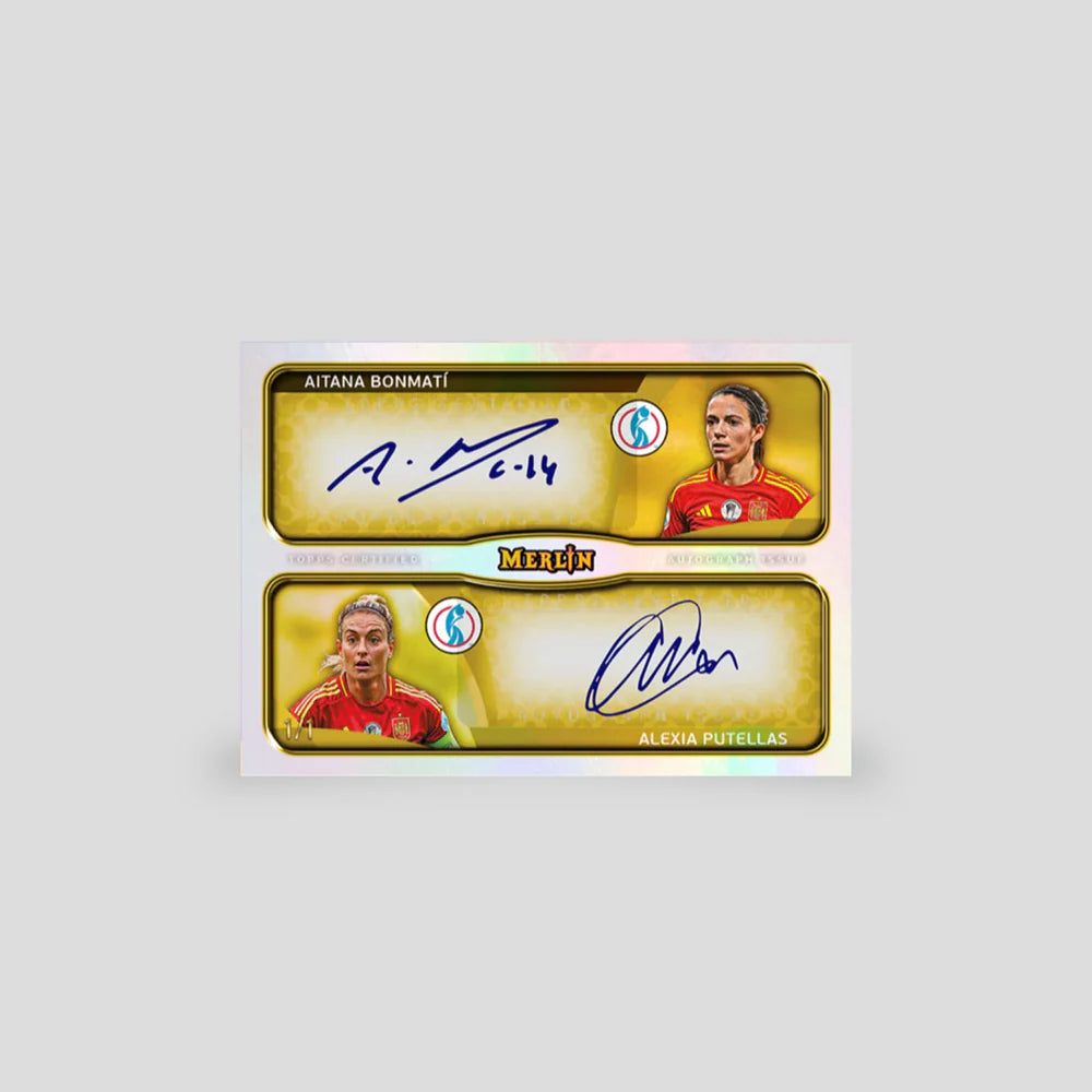 2025 Topps Merlin UEFA Women's Euros Soccer Hobby Box