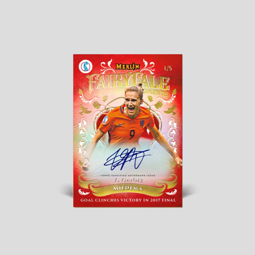 2025 Topps Merlin UEFA Women's Euros Soccer Hobby Box