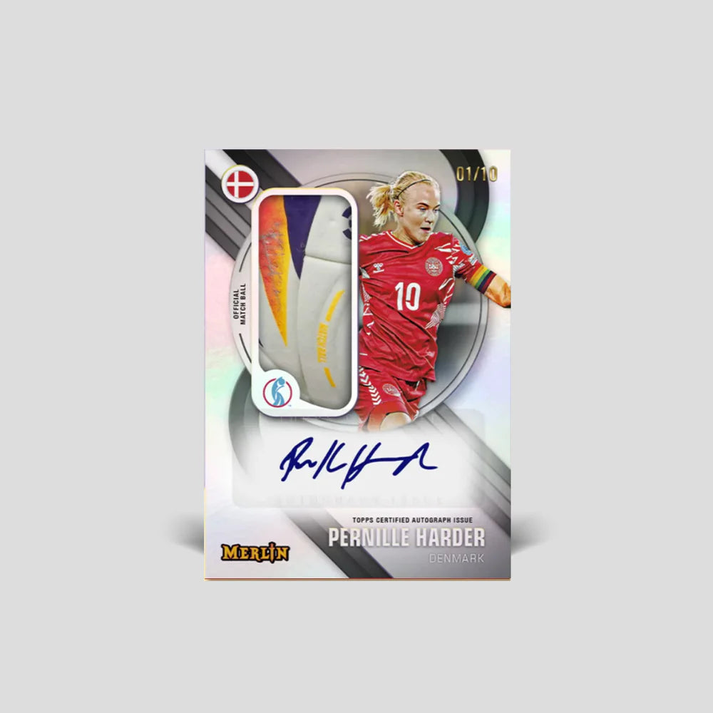 2025 Topps Merlin UEFA Women's Euros Soccer Hobby Box