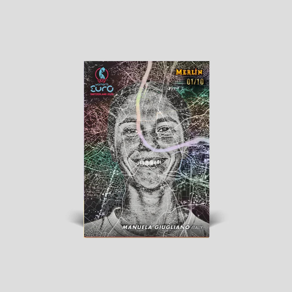 2025 Topps Merlin UEFA Women's Euros Soccer Hobby Box