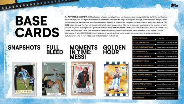TOPPS FOCUS ARGENTINA 2025