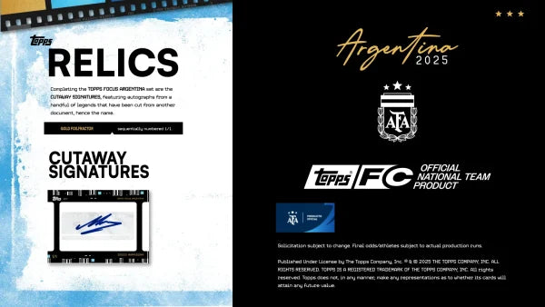 TOPPS FOCUS ARGENTINA 2025