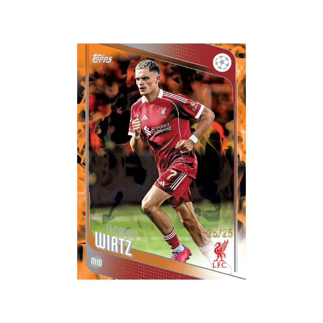 Topps UEFA Club Competitions Flagship 2025/26 Hanger Box