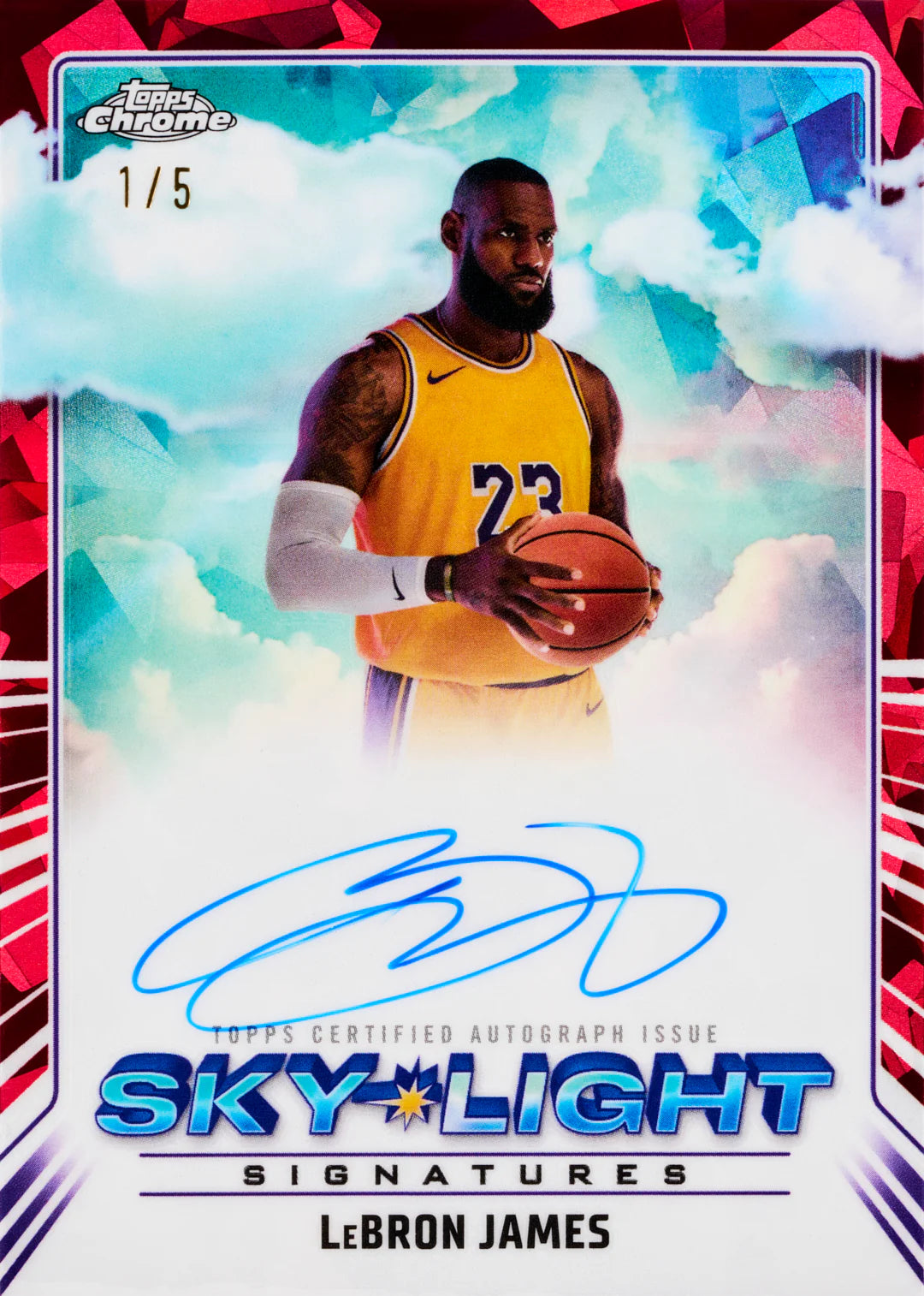 Topps Chrome Basketball Sapphire Edition 2024/25- Hobby Box