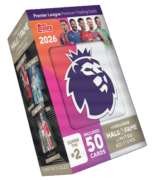 Topps Premier League 2026 - Debut Edition - Super Tin