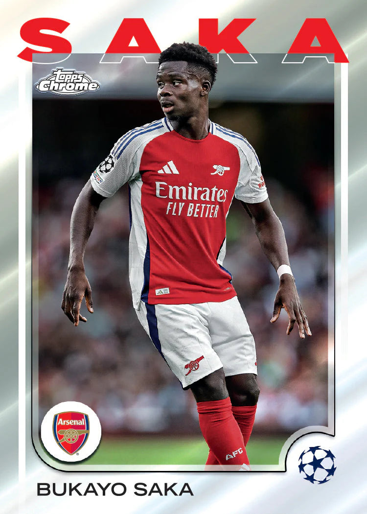 Topps Chrome UEFA Club Competitions 2024/25 - Value Box