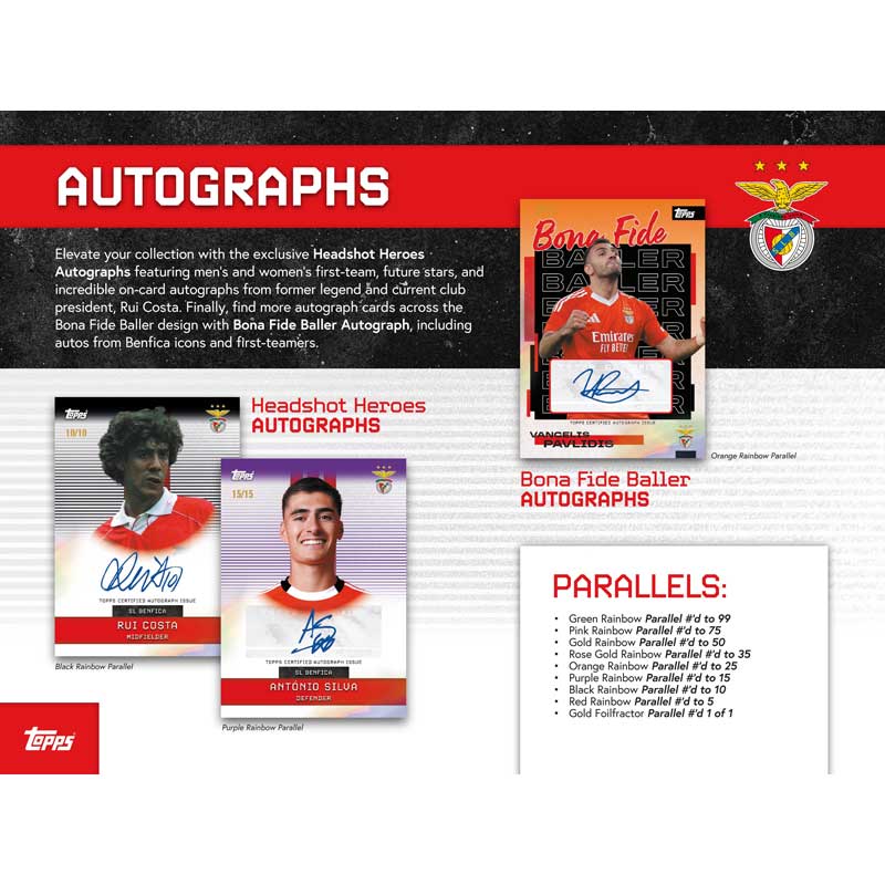Topps Benfica Team Set 2025/26