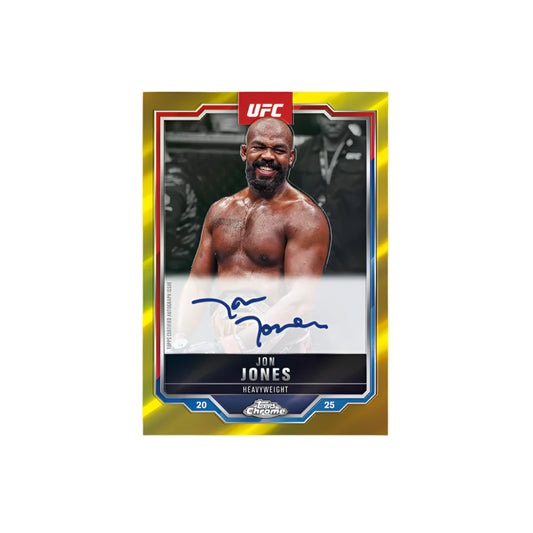Topps Chrome UFC 2025 - Mega Box