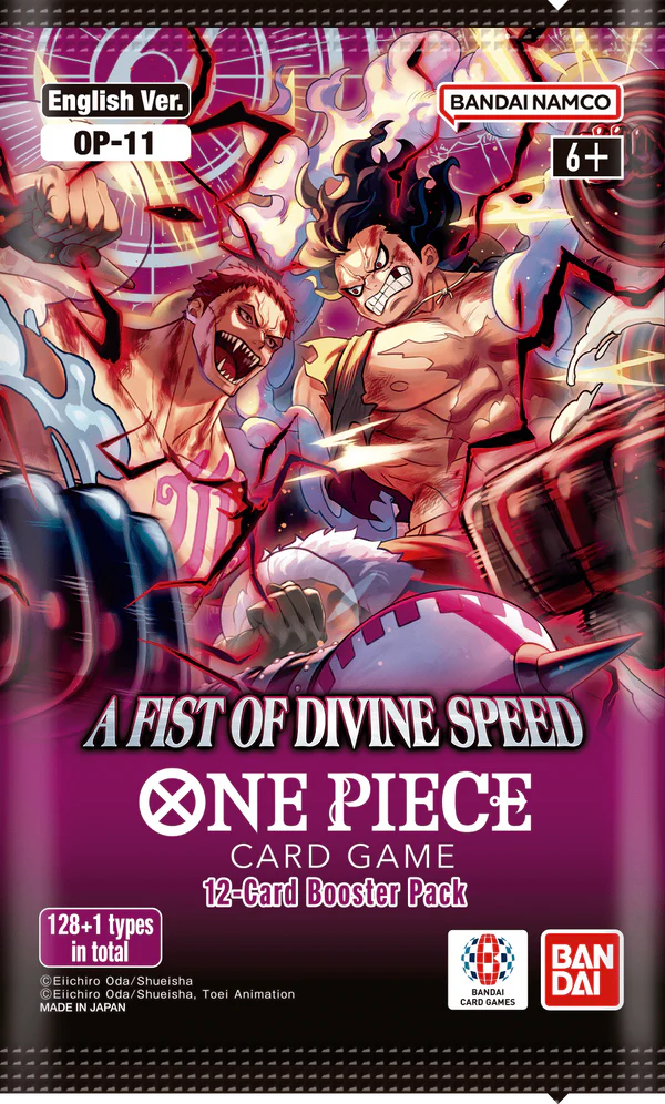 One Piece Card Game: A Fist of Divine Speed (OP-11) Booster