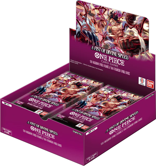 One Piece Card Game: A Fist of Divine Speed (OP-11) Booster