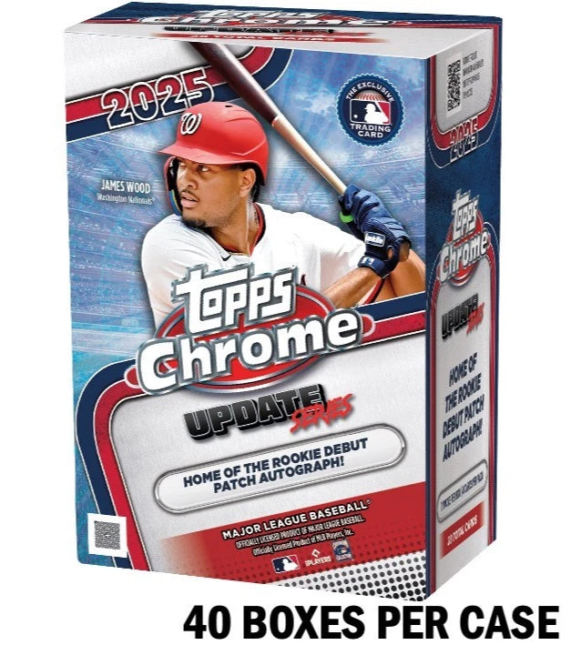 Topps Chrome Baseball Update Series 2025 - Value Box - PRE-ORDER