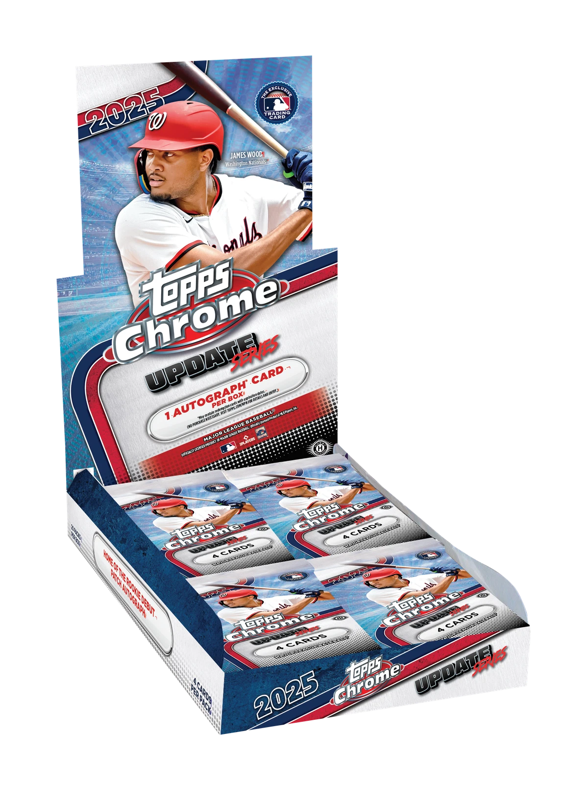 Topps Chrome Baseball Update Series 2025 - Hobby Box - PRE-ORDER