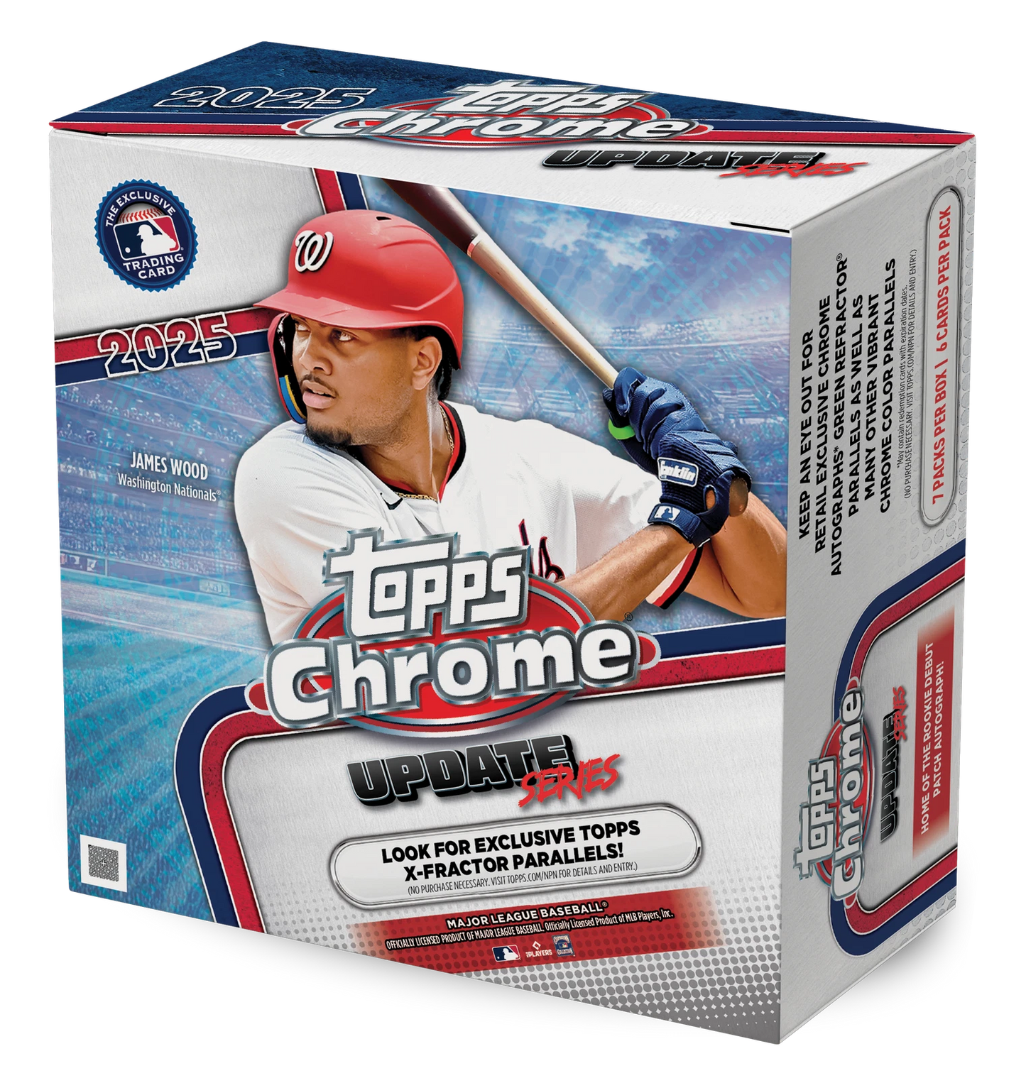Topps Chrome Baseball Update Series 2025 - Mega Box - PRE-ORDER