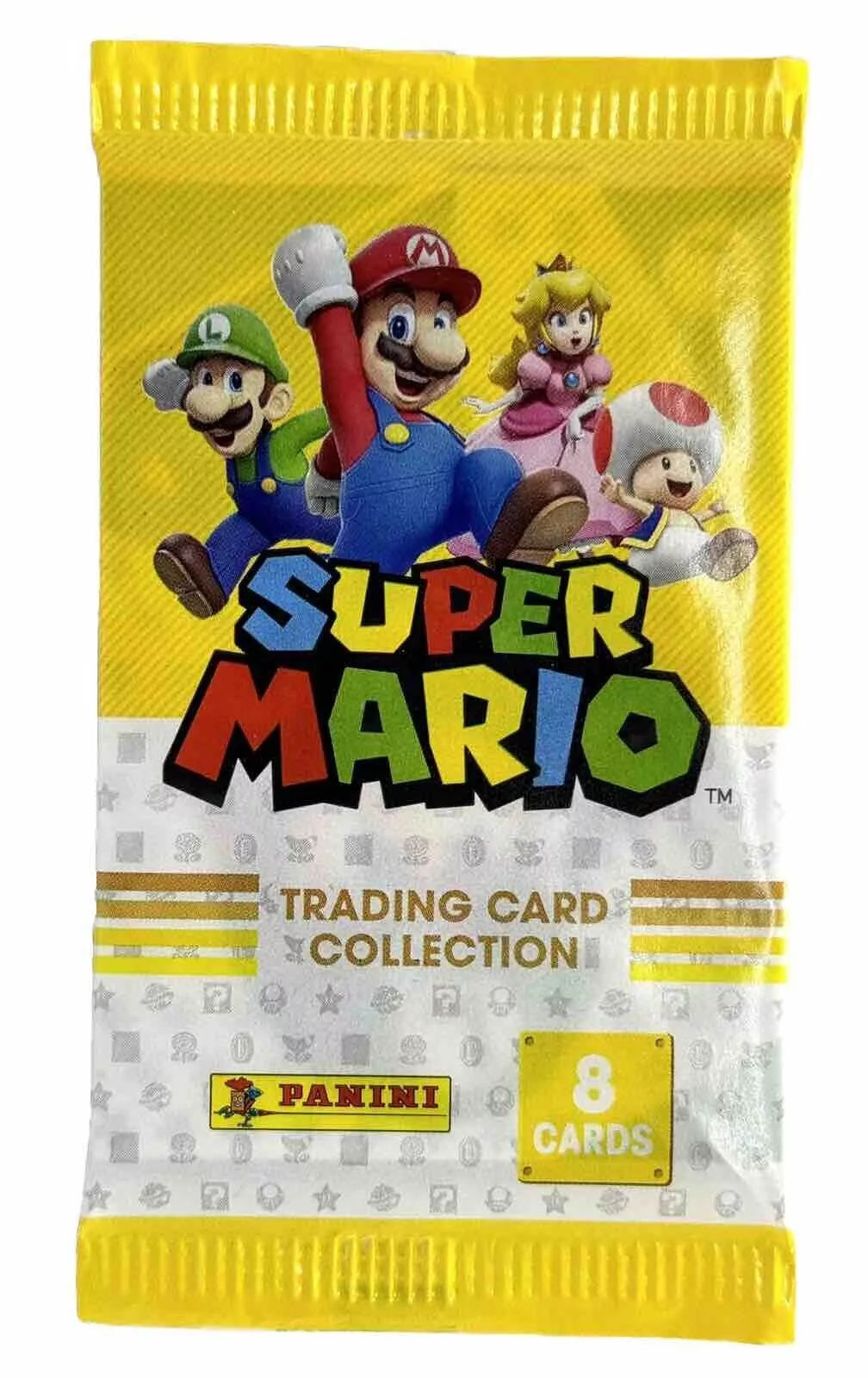 Panini Super Mario Trading Cards Collection Booster Pack - 2022