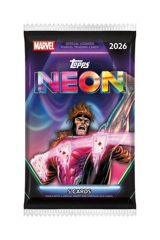 Topps Marvel Neon 2026 - Value Box