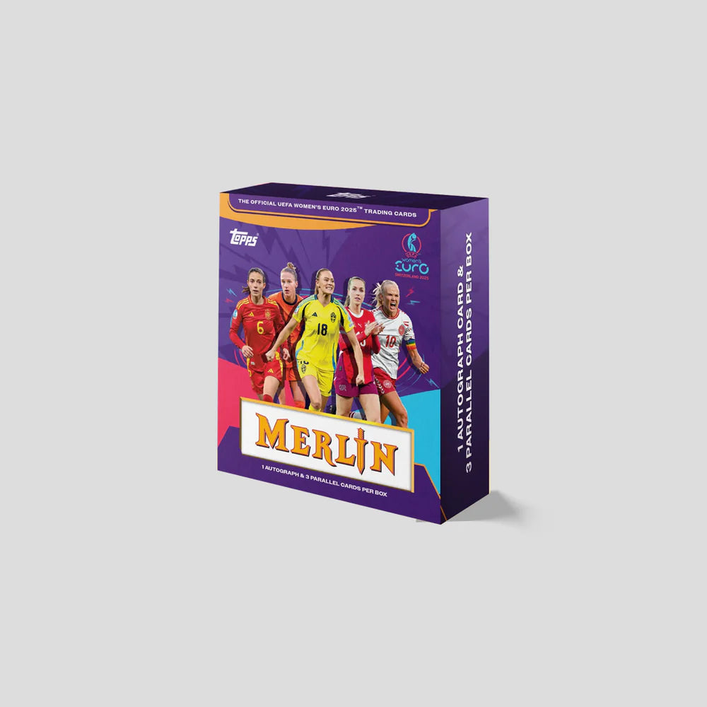 2025 Topps Merlin UEFA Women's Euros Soccer Hobby Box