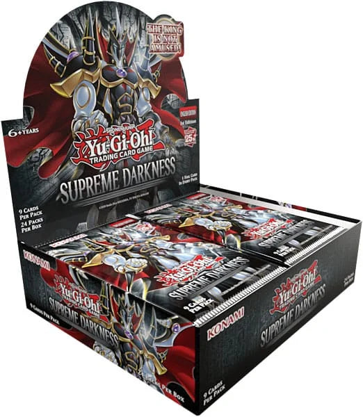 Konami Yu-Gi-Oh! Supreme Darkness Booster Display - English Version