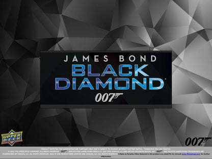 James Bond 007 Black Diamond Upper Deck - 2024