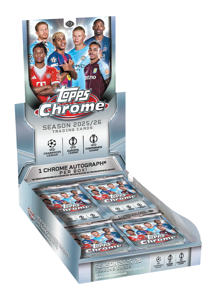 Topps Chrome UCC 2025/26 - Hobby Box - PRE-ORDER
