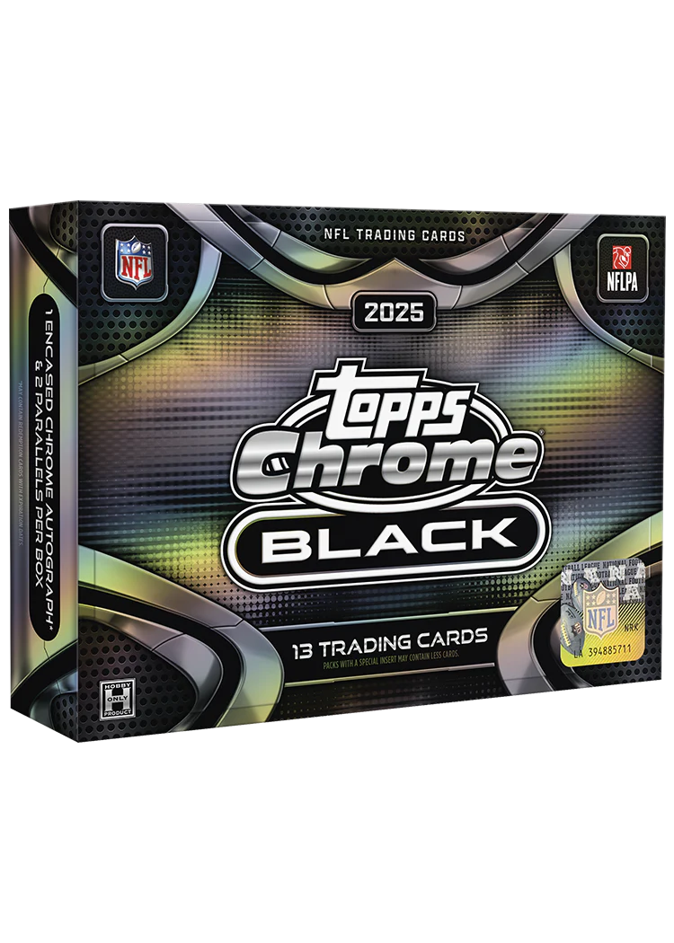 Topps Chrome Black Football 2025 (NFL) - Hobby Box - PRE ORDER