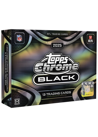 Topps Chrome Black Football 2025 (NFL) - Hobby Box - PRE ORDER