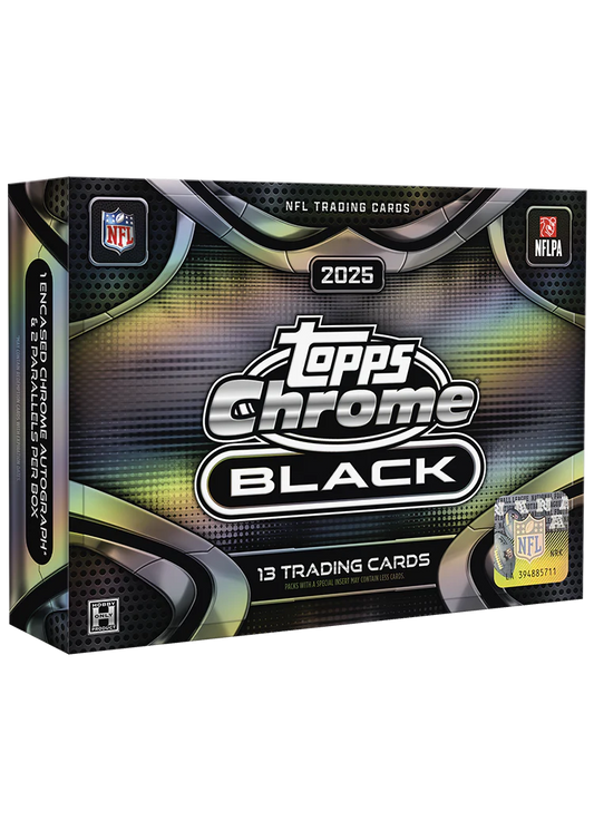 Topps Chrome Black Football 2025 (NFL) - Hobby Box - PRE ORDER