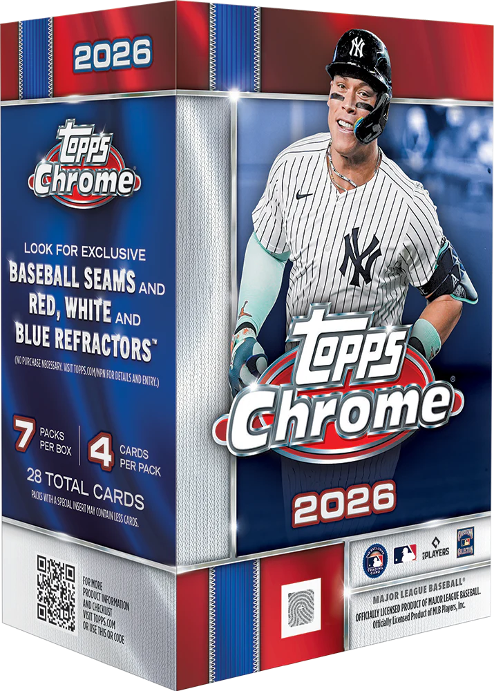 Topps Chrome Baseball 2026 - Value Box - Pre Order