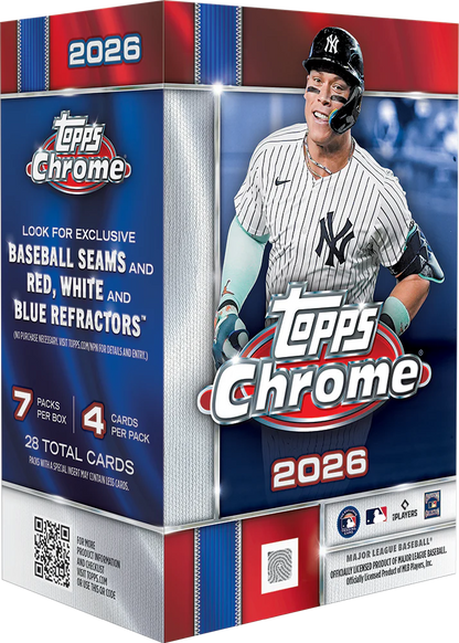 Topps Chrome Baseball 2026 - Value Box - Pre Order