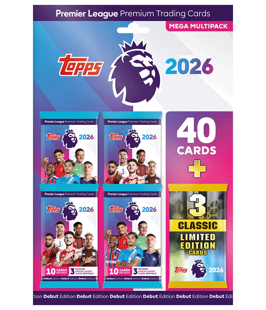 Topps Premier League 2026 - Debut Edition - Mega Multipack