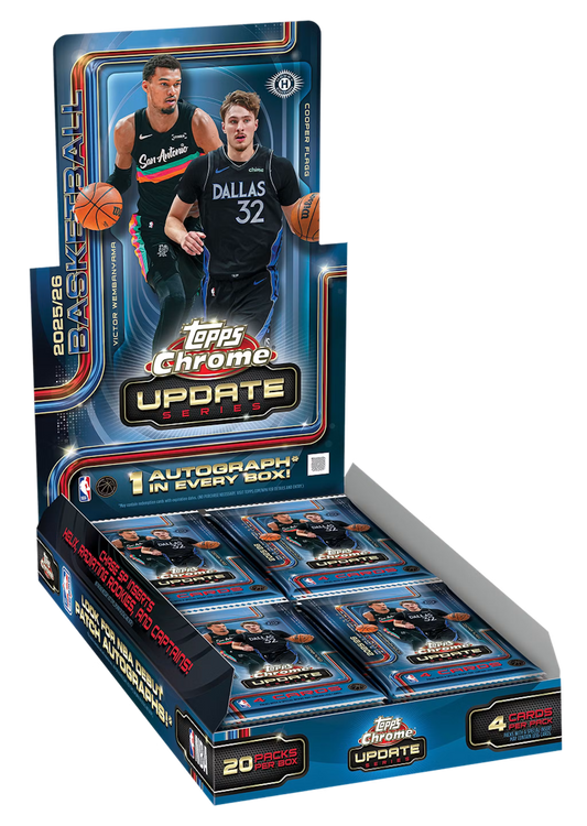 Topps Chrome Updates Basketball 2025/26 Hobby Box