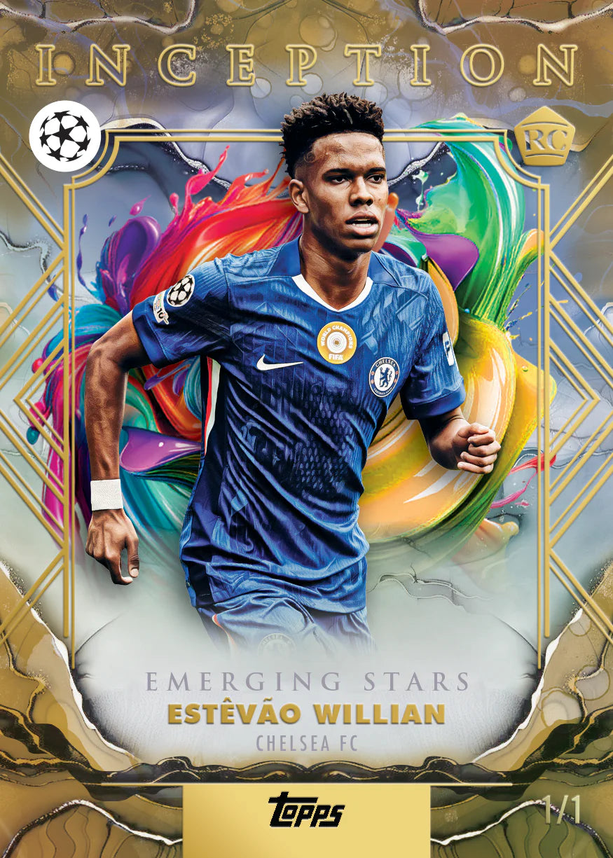 Topps Inception UEFA Club Competitions 2025/26
