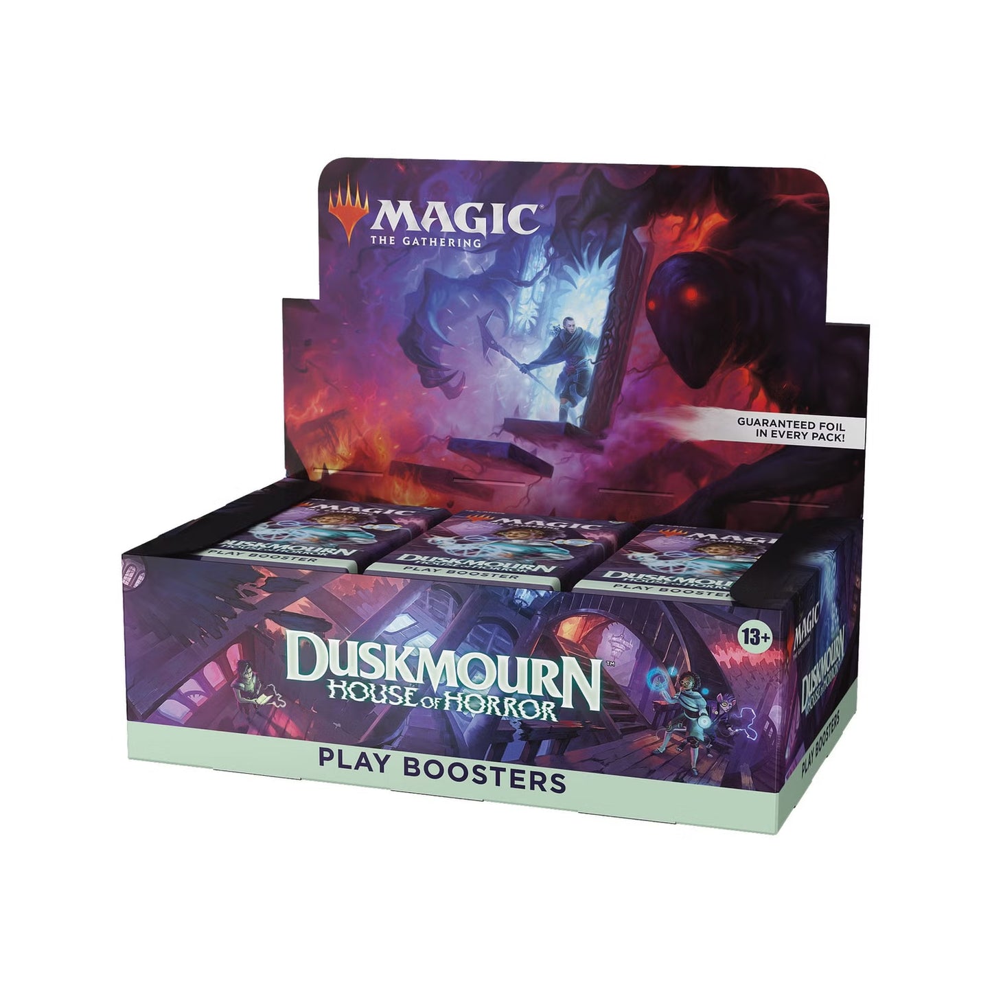 Magic: The Gathering TCG Duskmourn House of Horror Play Booster Display