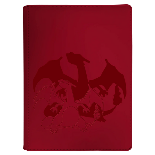 Elite Series: Charizard 9-Pocket Zippered Pro-Binder For Pokemon