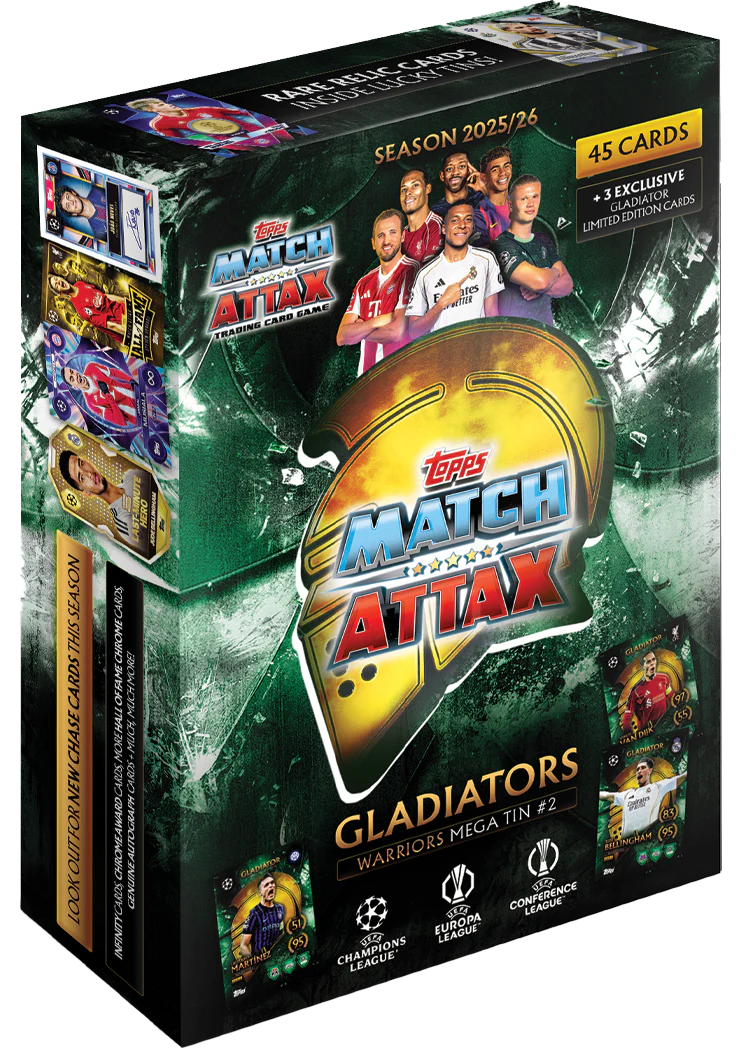 UCC Match Attax 2025/26 - Mega Tin