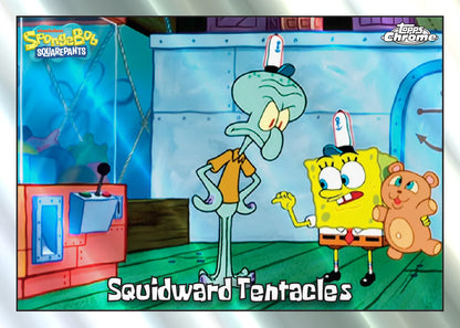 2025 TOPPS CHROME SPONGEBOB 25TH ANNIVERSARY - VALUE BOX