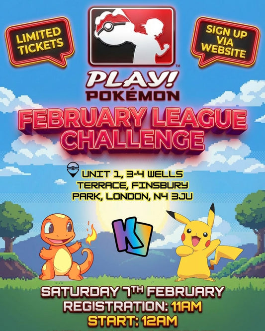 POKEMON PLAY - FEBRUARY LEAGUE CHALLENGE