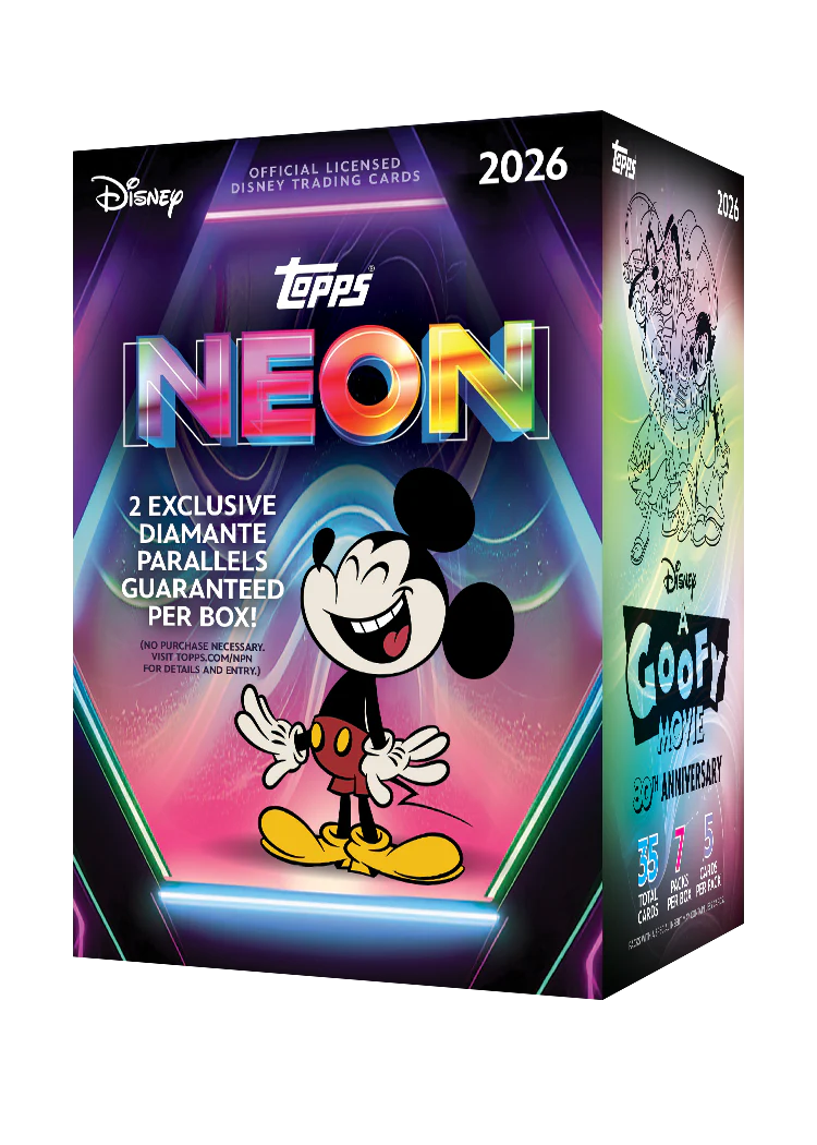 Topps Disney Neon 2026 - Value box