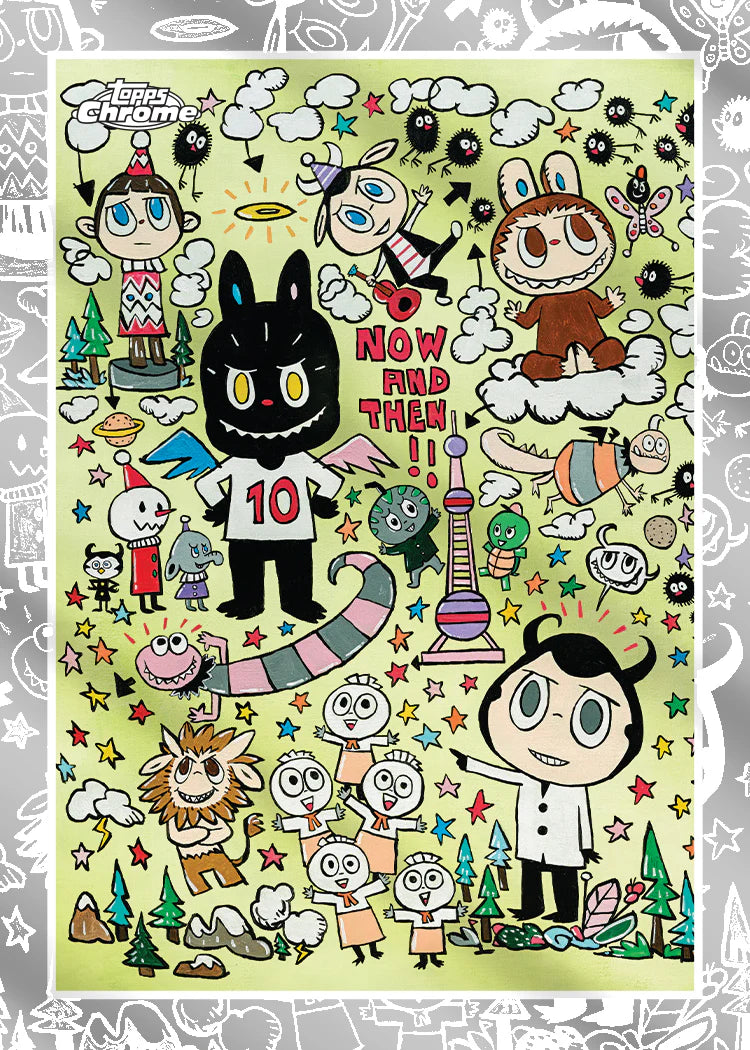 2025 topps chrome labubu 10th 新品未開封 2025 Topps Chrome Labubu 10th Anniversary - PRE ORDER – Kaboom Cards