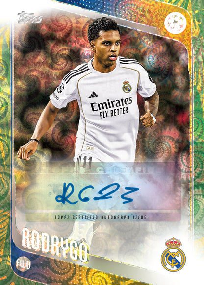 Topps Carnaval UEFA Club Competitions 2025/26